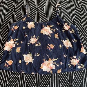 Abercrombie & Fitch Floral Tank Top